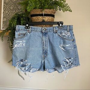 Levi’s Denim Cutoff Shorts